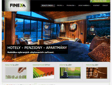 Tablet Screenshot of finexa.cz